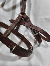 Bridon side-pull artisanal marron