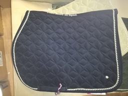 tapis de selle QHP orlando velours cotelé