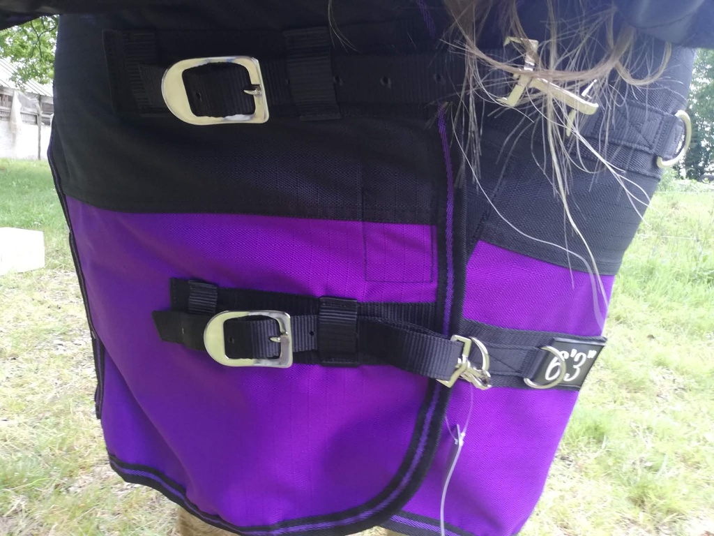 couv "HD" imper combo 1200D 300gr noir/violet