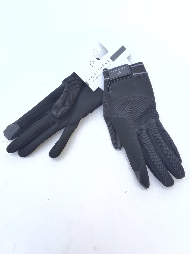 Gants equitheme mesnil noir M