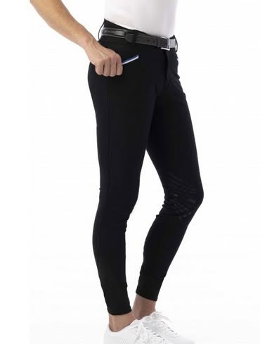 Pantalon EQUITHÈME "Lars", homme noir 42