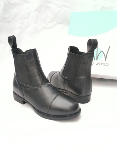 Boots synthétique Riding world noir