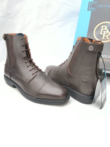Boots BR lacets marron 40
