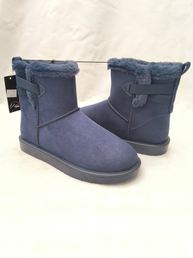 Bottines fourrées HKM Davos marine