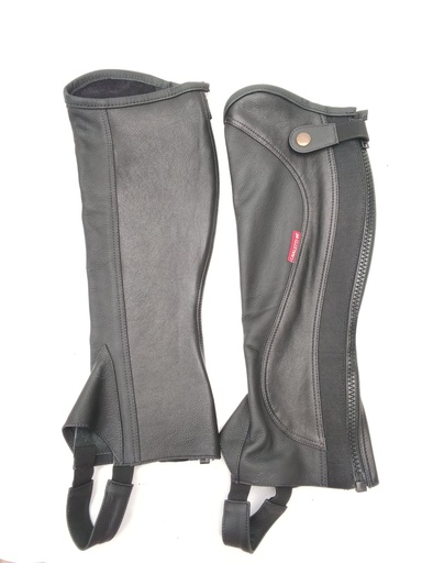Mini-chaps cavaletti noir