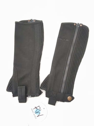 Mini-chaps riding world amara noir enfant