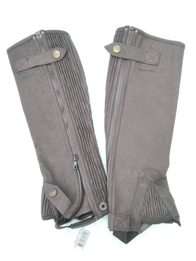 Mini-chaps riding world amara marron adulte