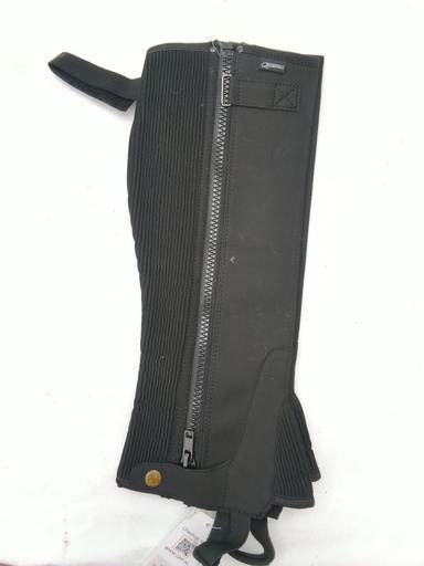 Mini-chaps QHP amara noir adulte