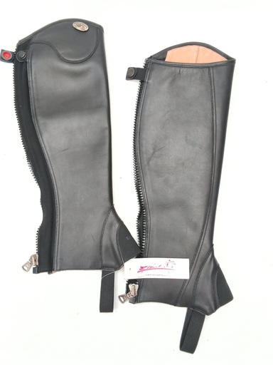 Mini-chaps DeNiro Guetta  noir SC