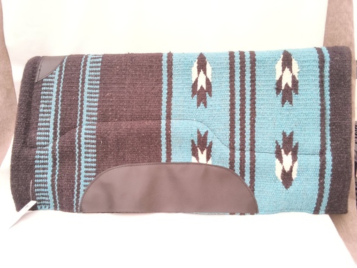 Tapis western waldhausen utah noir/turquoise