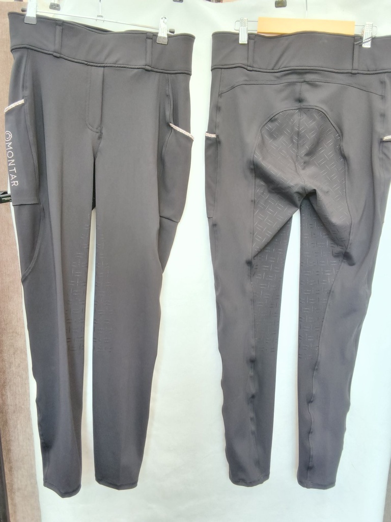 Pantalon leggings montar lila femme noir