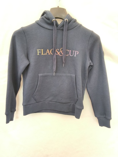 Sweat capuche flags and cup lahti marine 4ans