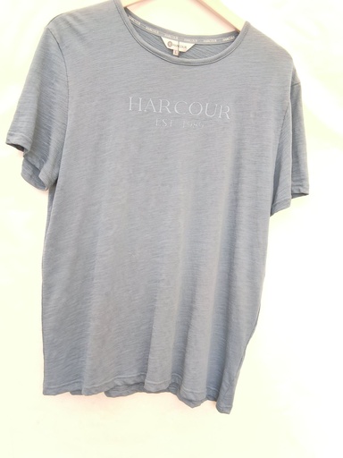 T-shirt harcour homme tiana bleu L