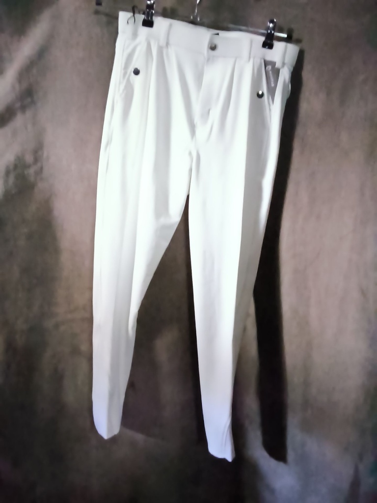 Pantalon montar homme gary blanc