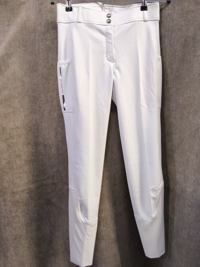 Pantalon montar GLORIA femme blanc