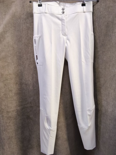 Pantalon montar GLORIA femme blanc