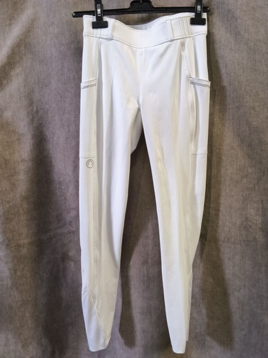 Pantalon leggings montar zuna crytals blanc femme 36
