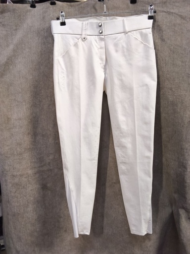 Pantalon flags and cup yanista femme blanc 40