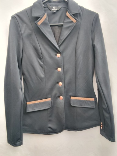 Veste concours montar glenda rose gold caviar femme noir 36