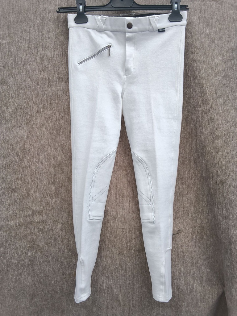 Pantalon coton Qhp blanc enfant