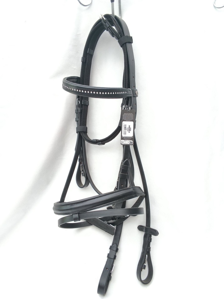 Bridon + renes economic Hkm noir