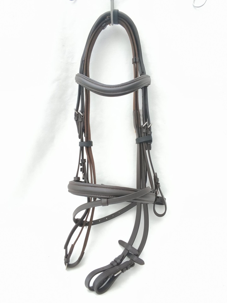 Bridon + rênes waldhausen  x-line stockholm marron cob