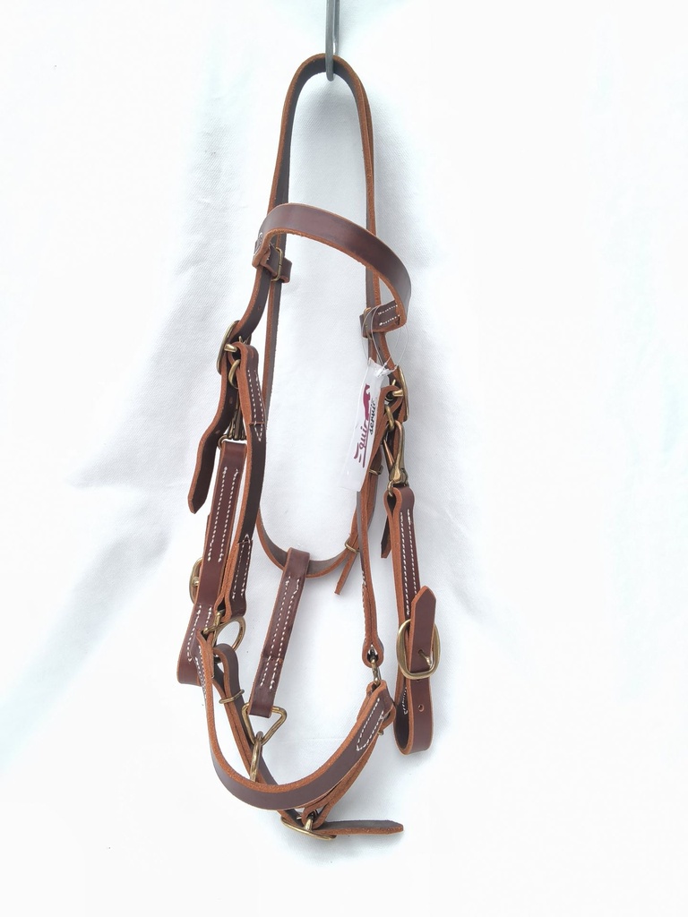 Bridon/licol ronzon marron cheval