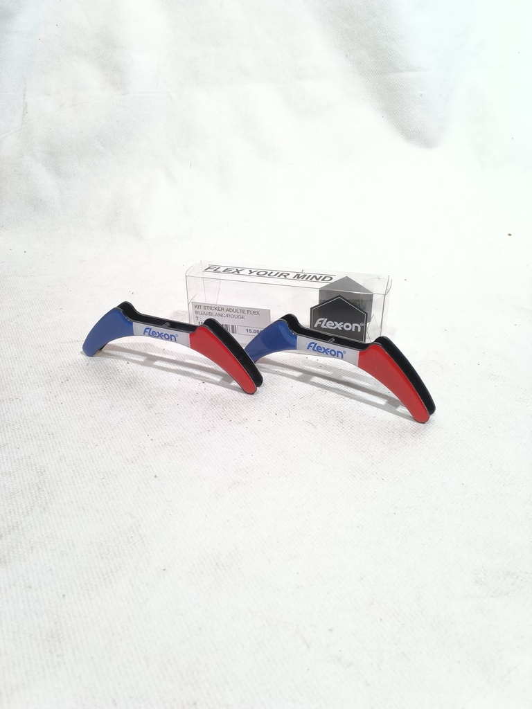 Stickers aimants flex-on bleu/blanc/rouge