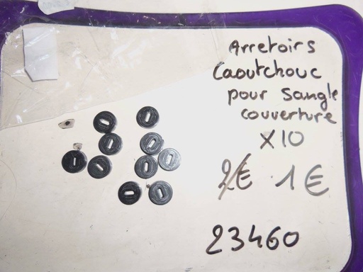 attache caoutchouc sangle couverture x10