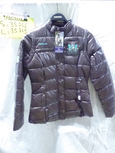 blouson doudoune harry's horse marron L