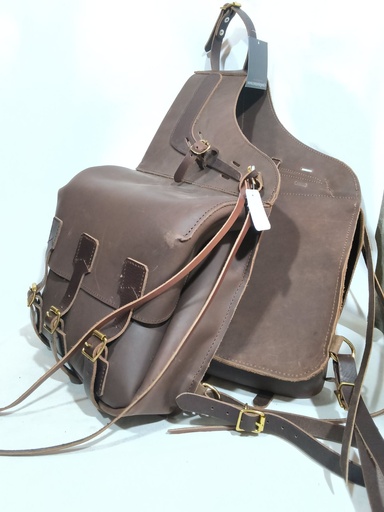Sacoches cuir Ronzon Extrem 3S marron