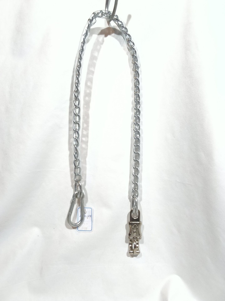 Longe attache chaine gainée 91cm