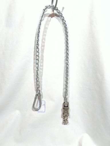Longe attache chaine gainée 91cm