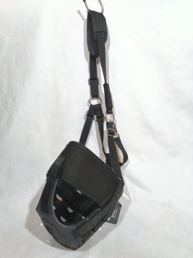 Panier nylon licol intégré  Qhp noir
