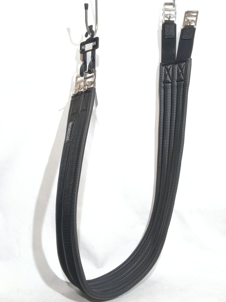 Sangle norton confort élastique noir 135cm