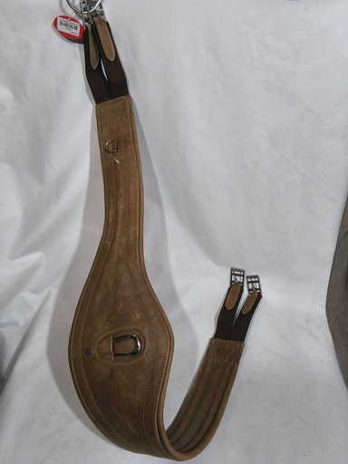 Sangle cuir Eric thomas fitter marron 145