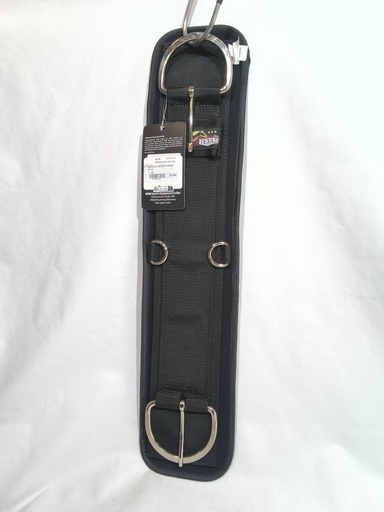 Sangle western Texas softprene noir 60cm doublure amovible