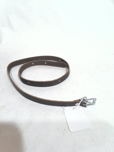 Laniere cuir à  boucle pour sacoche