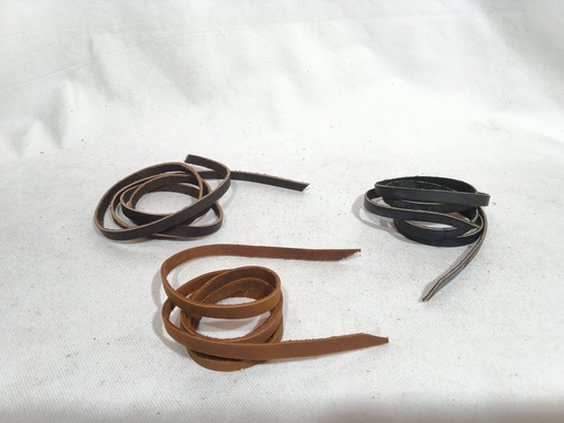 Laniere cuir 10/12mm ,120cm
