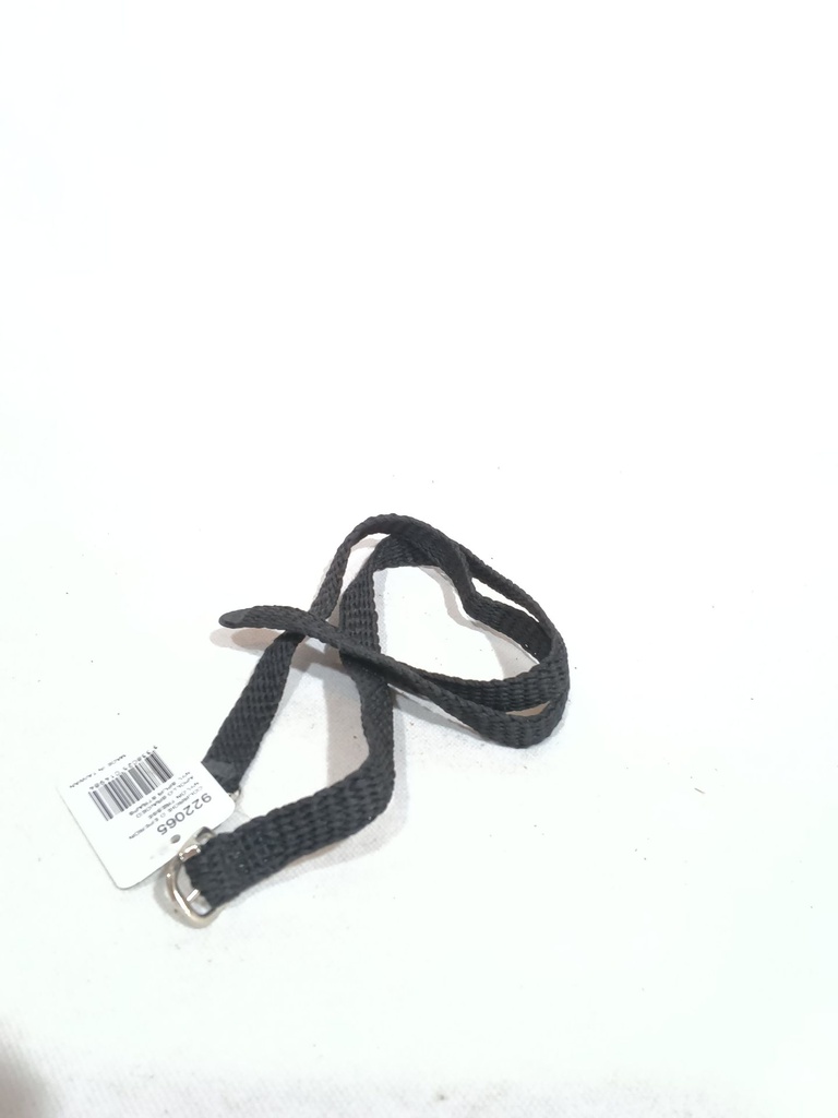 Lanieres eperons nylon tressé noir