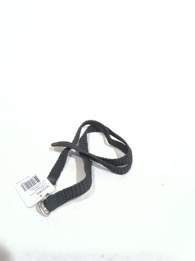 Lanieres eperons nylon tressé noir