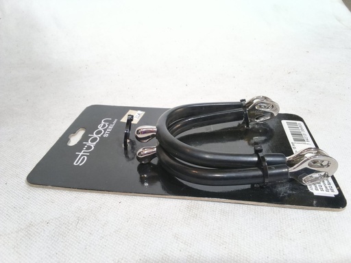 Éperons bout rond stubben protection caoutchouc 15mm