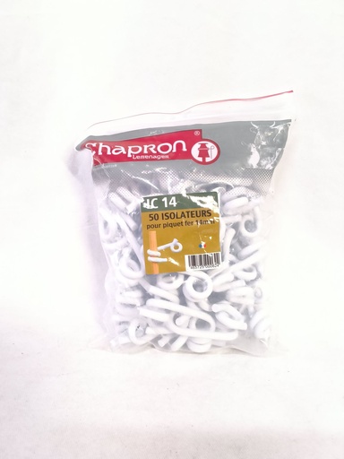 Isolateurs queues de cochons Chapron x50 14mm IC14