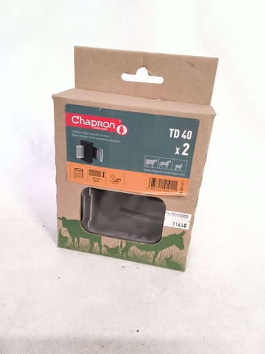 Isolateurs TD40 chapron x2