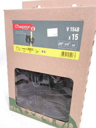 Isolateurs chapron V1540 x15