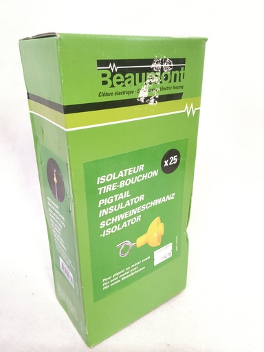 Isolateurs tire bouchon beaumont x25