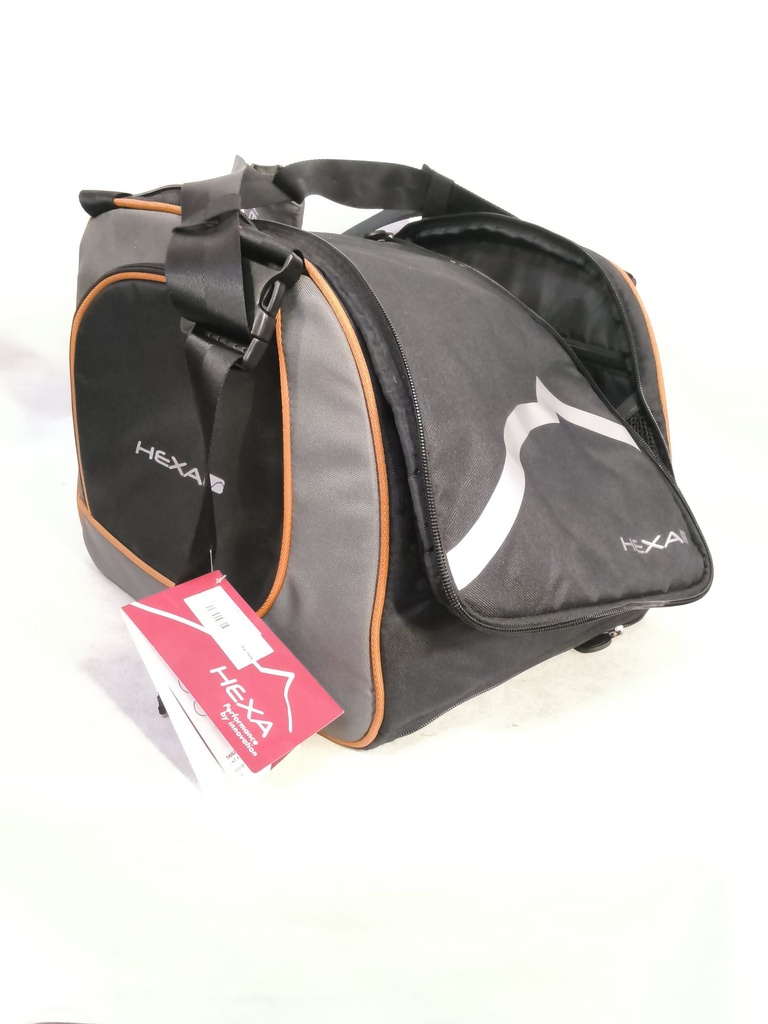 Sac vanity case hexa noirvet gris