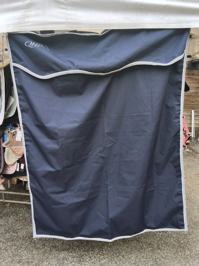 Tenture de box Qhp marine 140x180cm