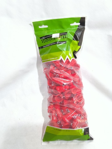 Isolateurs goupilles rouge beaumont x100