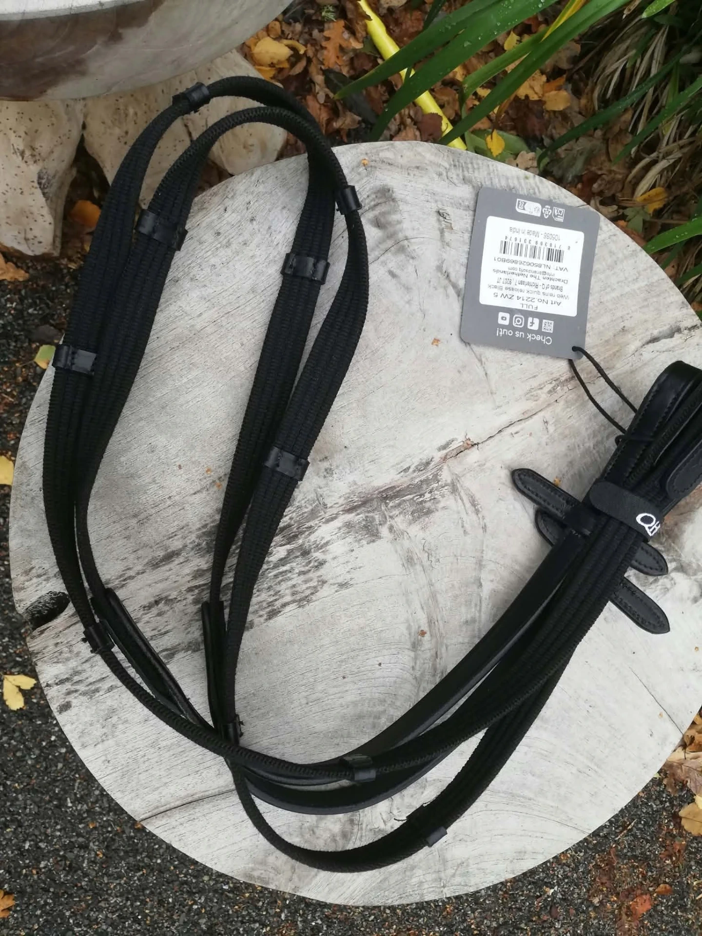 renes toile arretoirs QHP quick release noir